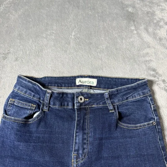 Vintage Y2K Aurora Fringe Flare Jeans Size L‎ (28x27) Rave Festival Stretch - Picture 3 of 9